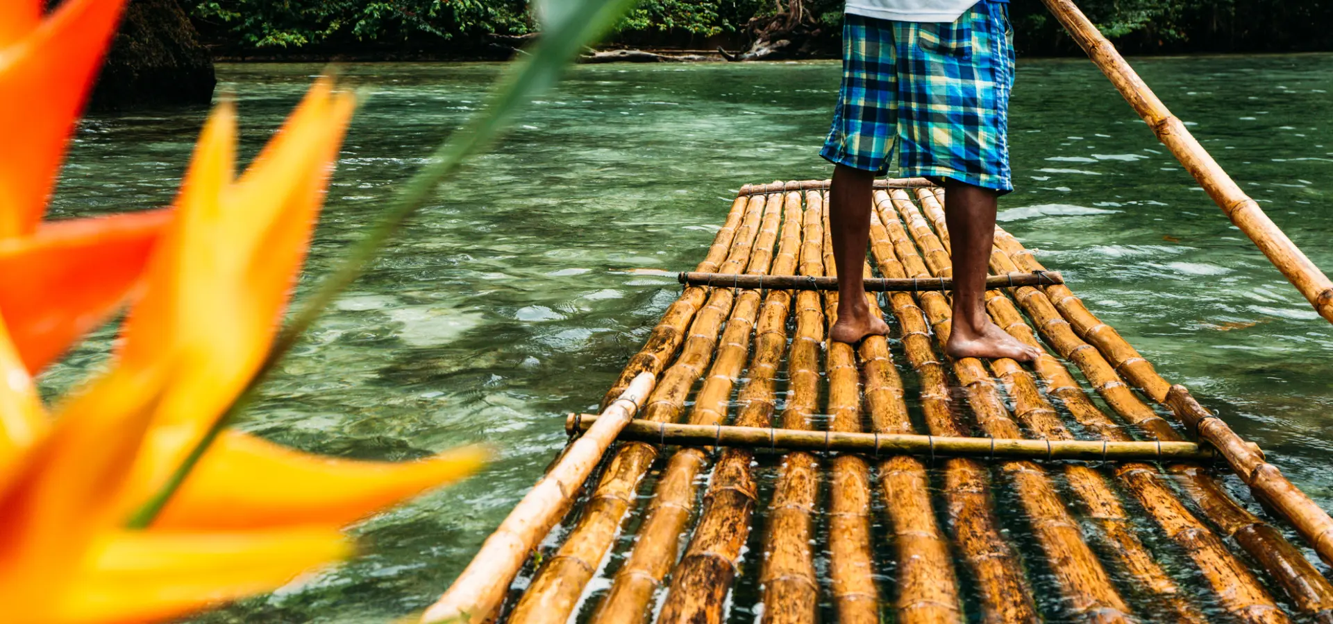Rafting en Jamaica