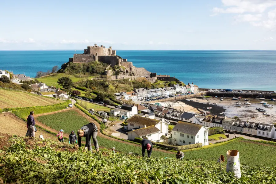Avila Reizen: Inglaterra, Jersey, Castillo de Mont Orgueil