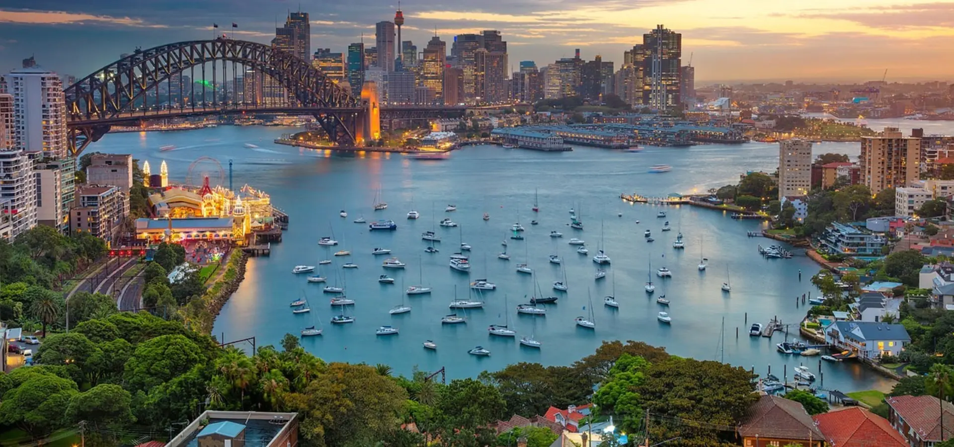 Avila Travel Australia Puerto de Sydney con barcos