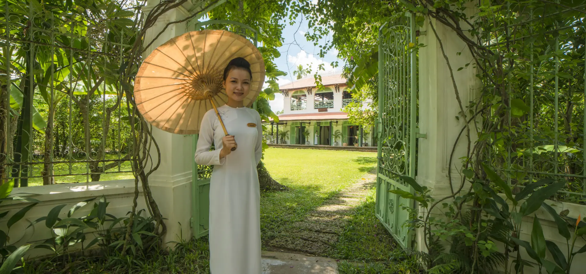 Avila Travel Crucero panorámico por el Mekong Excursiones Le Longanier Casa colonial francesa Cai Be
