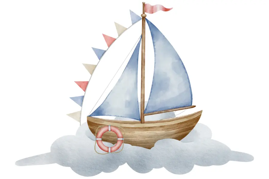 Ilustración barco