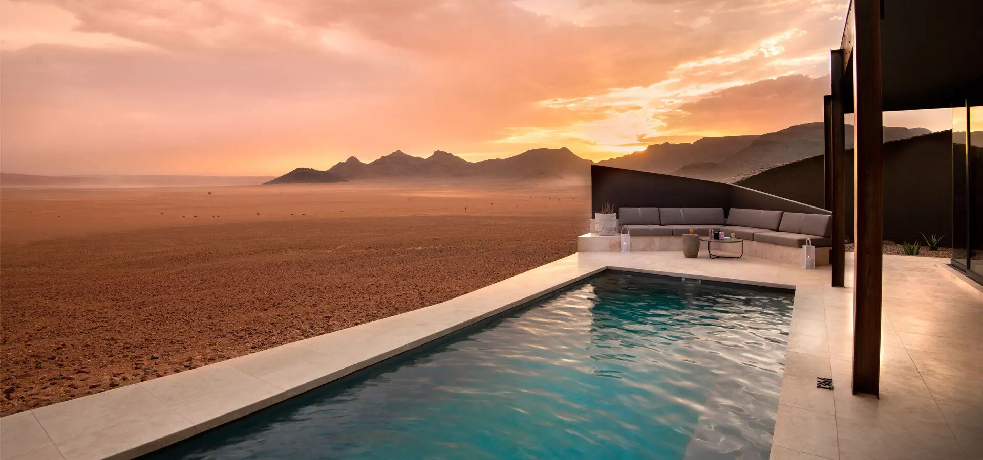 Private plunge pool suite andbeyond sossusvlei