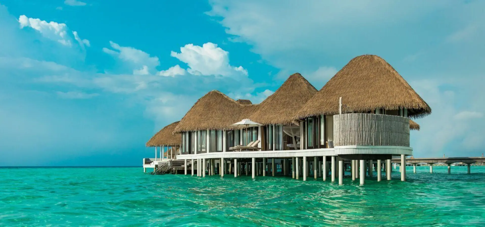 Exterior de la villa COMO en Maalifushi