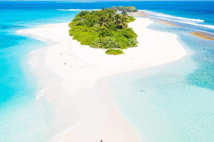 Onbewoond eiland malediven1