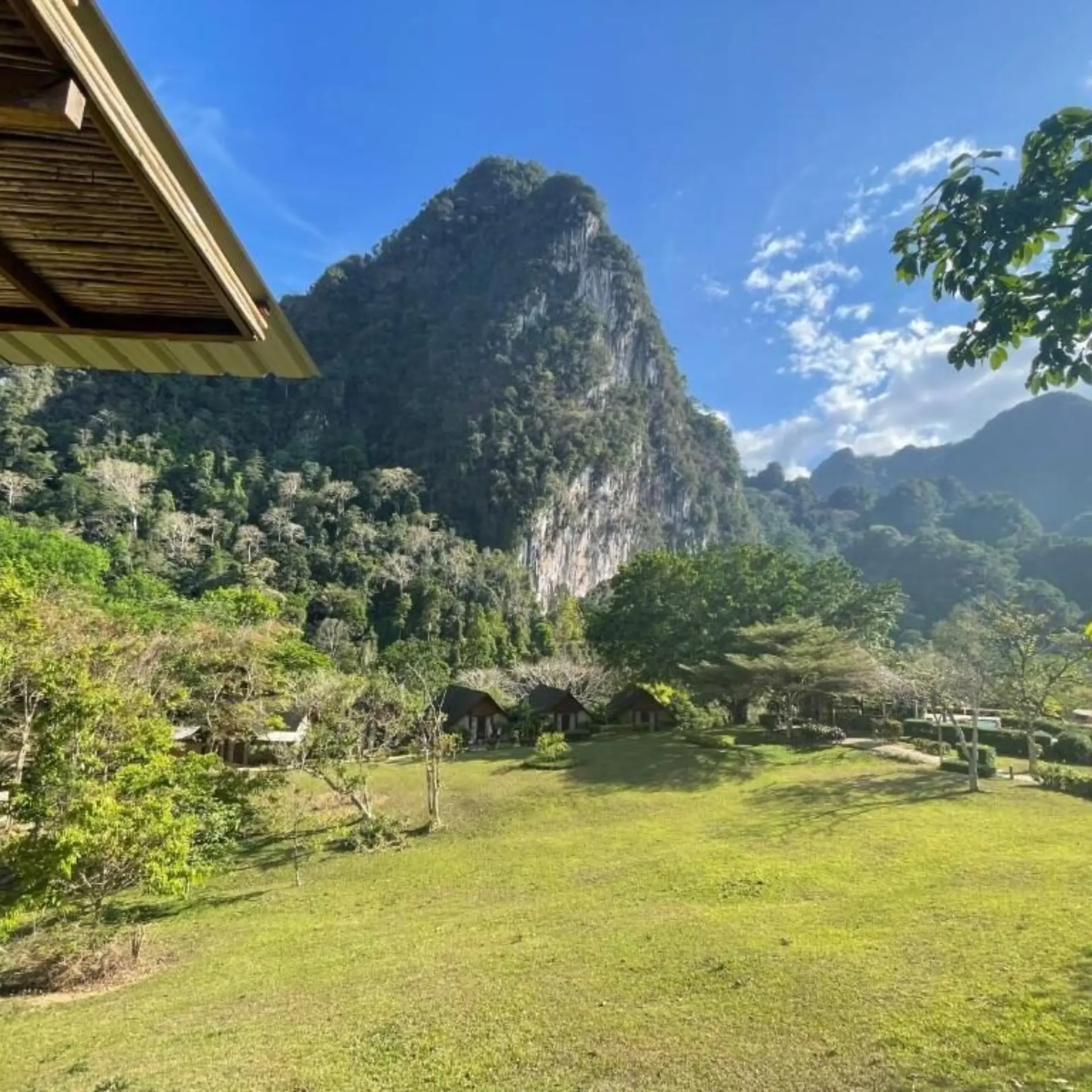 El resort selvático Cliff River