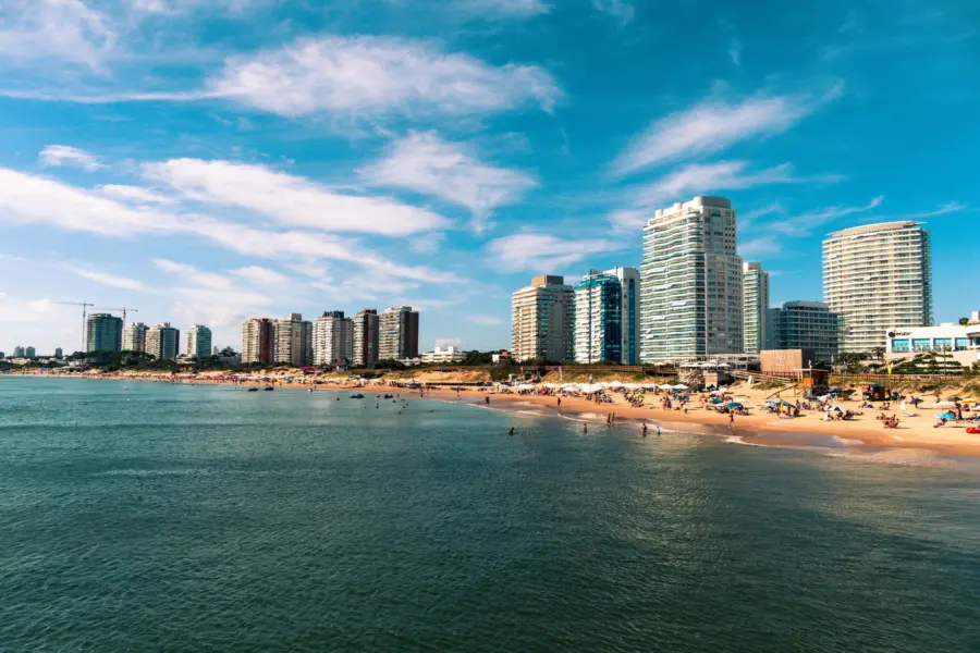 El horizonte de Punta del Este