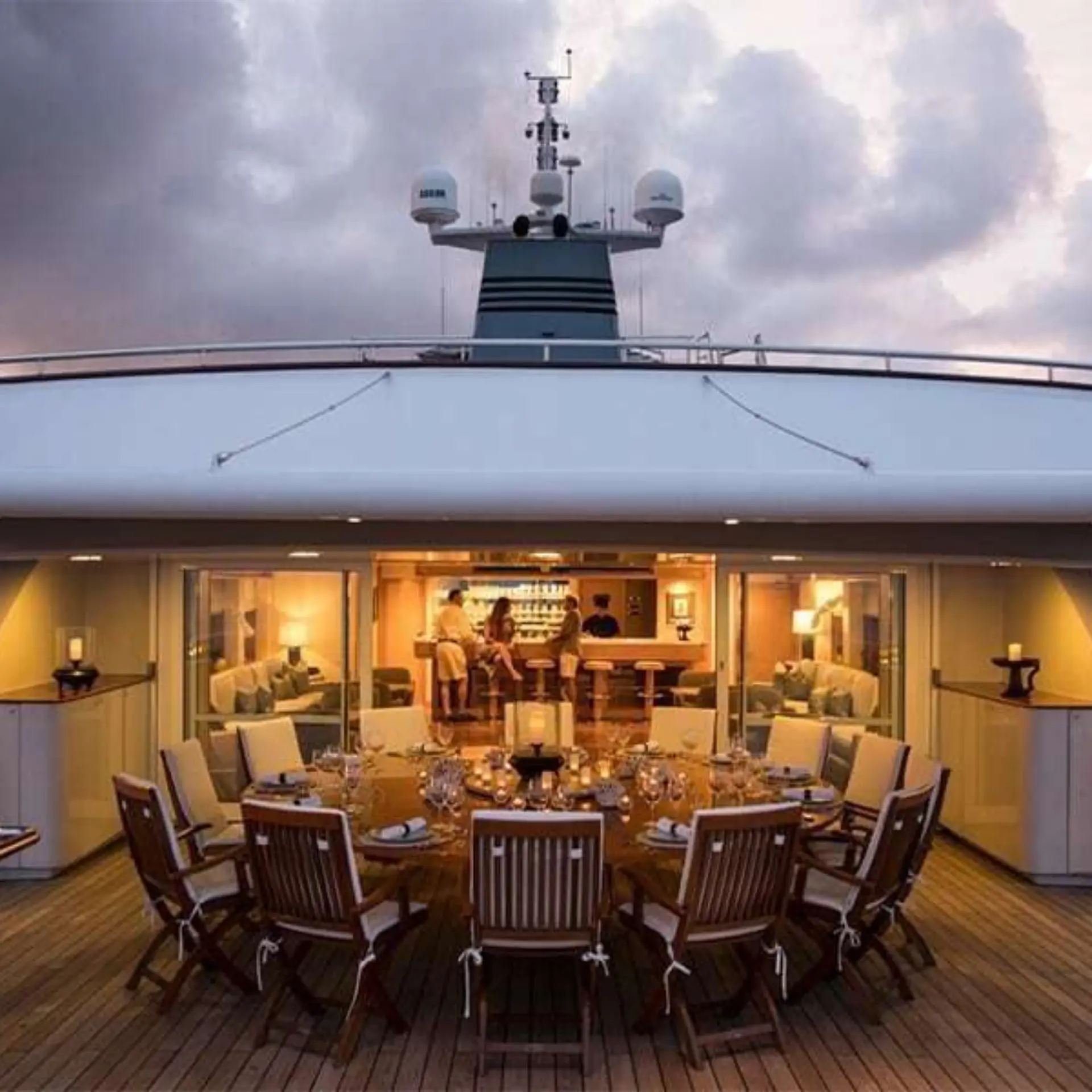 Comedor al aire libre Aqua blu