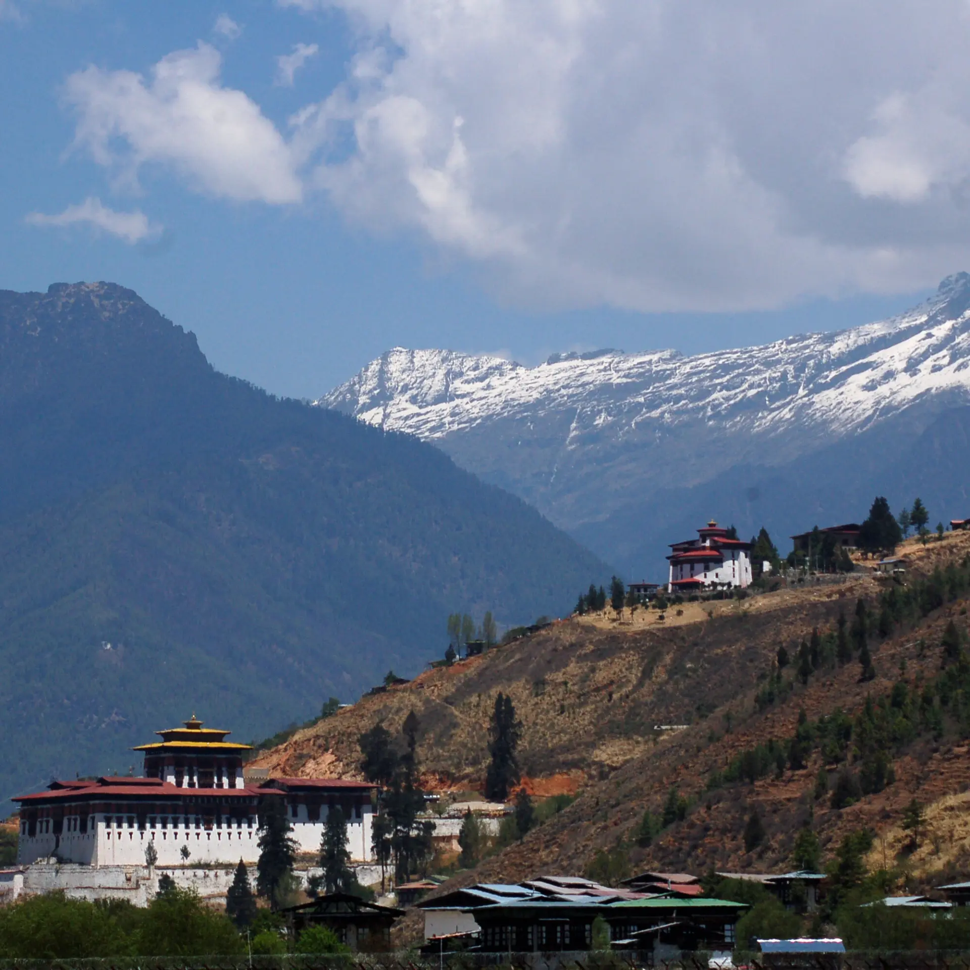 Dzong y torre de vigilancia de Paro