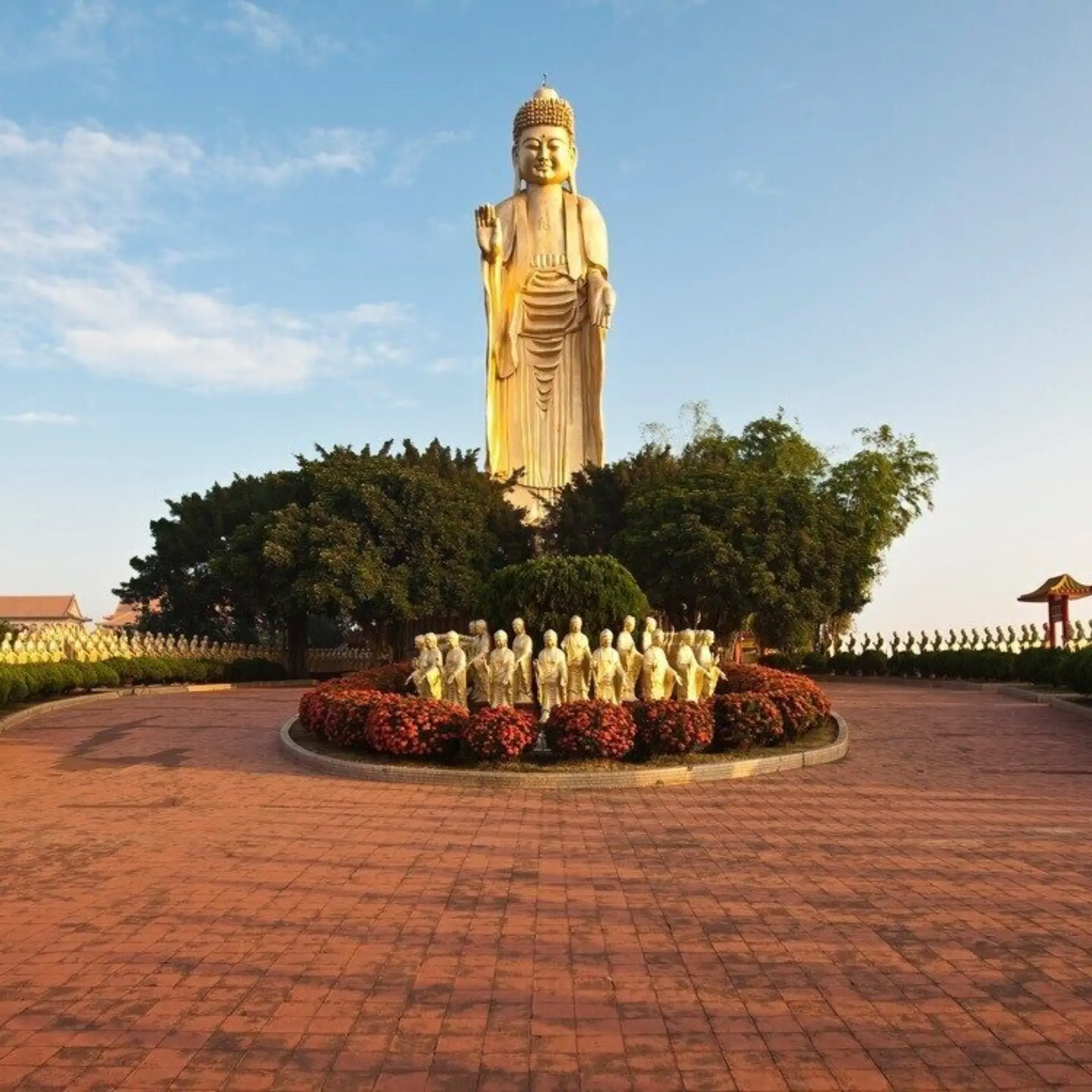 Avila Reizen Taiwán: Monasterio de Foguagshan, cerca de Kaohsiung