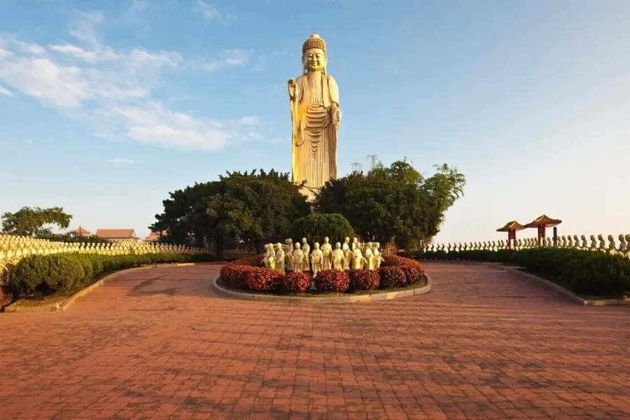 Avila Reizen Taiwán: Monasterio de Foguagshan, cerca de Kaohsiung