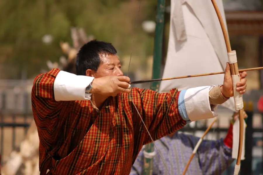 Tiro con arco thimpu national archery ground2