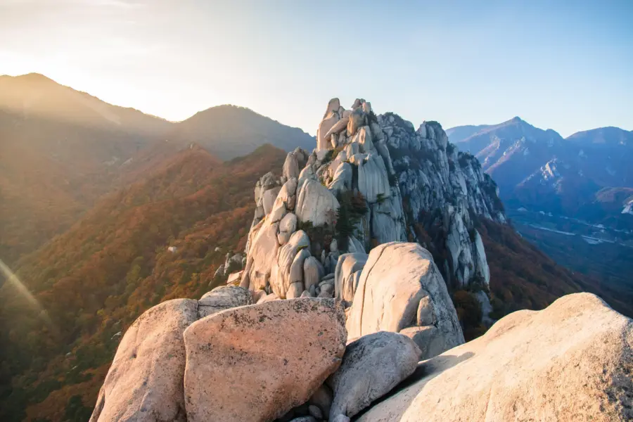 Parque nacional de Seoraksan Corea del Sur
